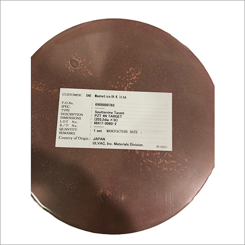 PZT स्पटरिंग टार्गेट