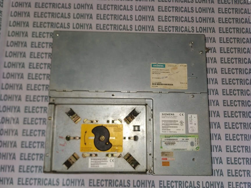 Siemens Sinumerik Pcu 6fc5210-0df21-2aa0