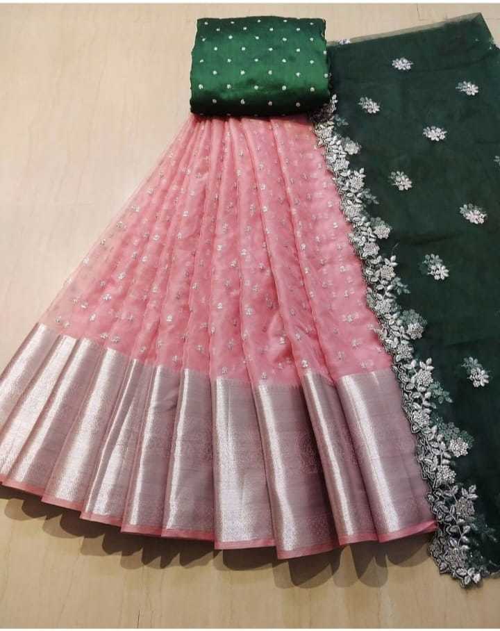 Indian Ladies Half Saree