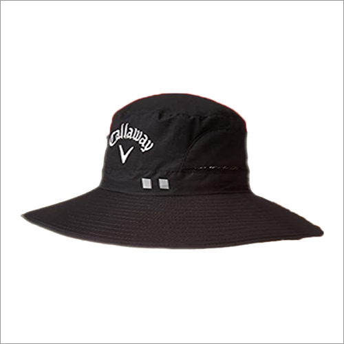 ब्लैक कस्टमाइज्ड मेन्स राउंड कैप