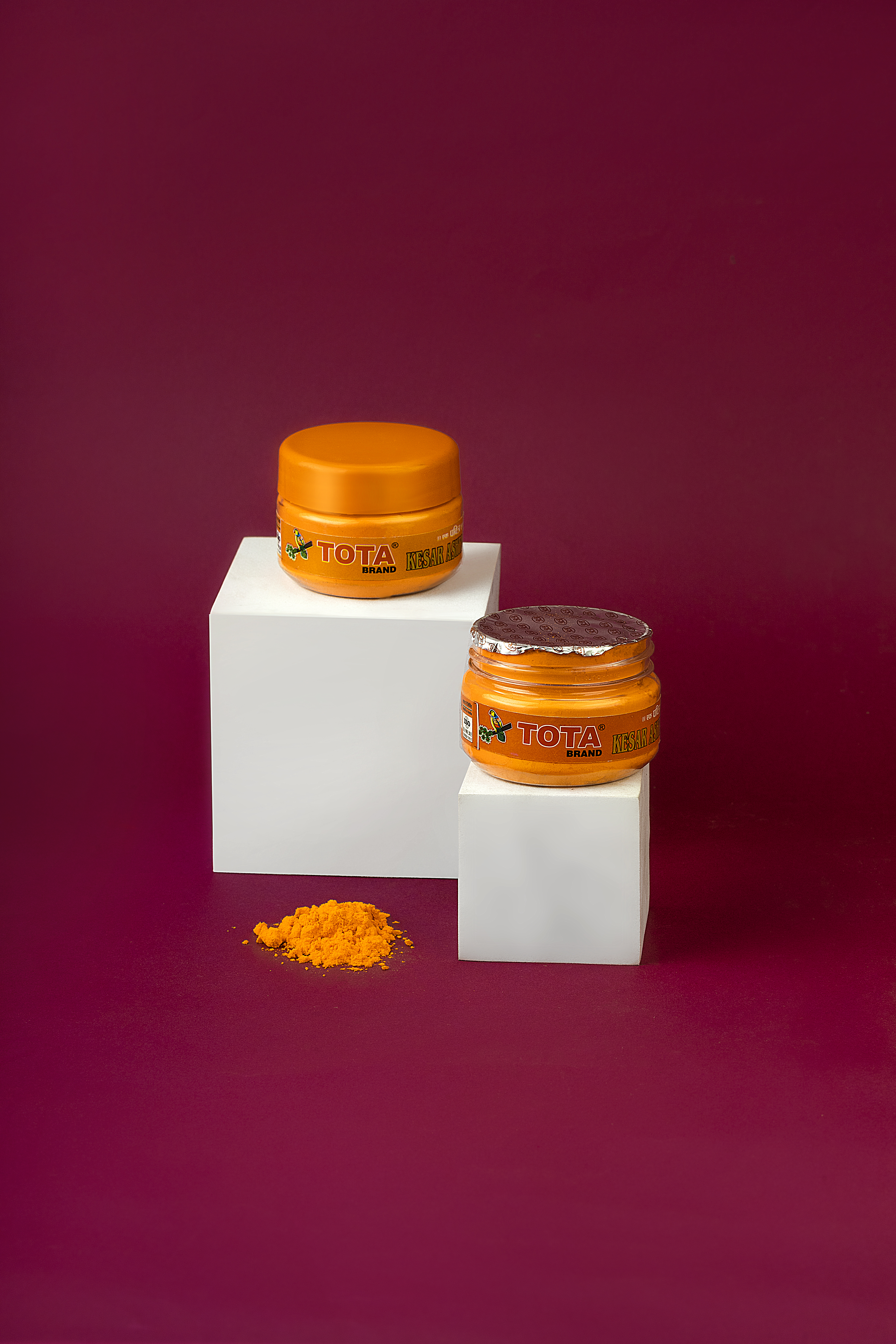 Chandan Powder - Pure Chandan, Vibrant Yellow Color | Eco-Friendly, Non-Toxic, Ideal for Religious Pooja and Temple Rituals