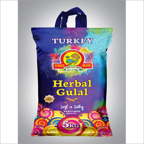 Turkey Loose Gulal 5Kg - Color: Green