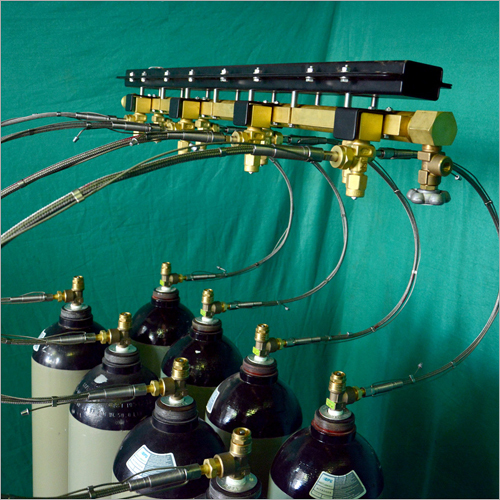 Gas Manifold - High-pressure Aluminum | Durable Design, Efficient Gas Flow Management