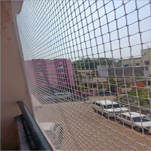 Anti Bird Netting - 1x1 Inch Nylon Mesh, High Tensile Strength, Uv Stabilized, White Color, 0.8mm Thickness, 100g/m² Weight, 1 Year Warranty