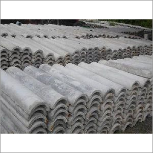 Concrete Half Round Pipes - Other Material, 150mm Thickness, Grey Color | Reinforced for Cable Safety, Quality Tested, Various Sizes Available