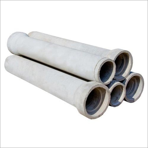 Rcc Spigot Pipes - Grey, 150mm Thickness | Versatile Usage For Water Wells, Underground Drainage & Cold Storage Industries