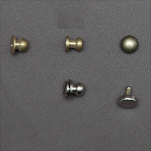 Decorative Metal Studs - Golden Finish, Well Polished , Available in Various Designs and Sizes