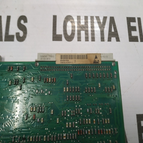 Siemens C98043-a1800-l1 Pcb