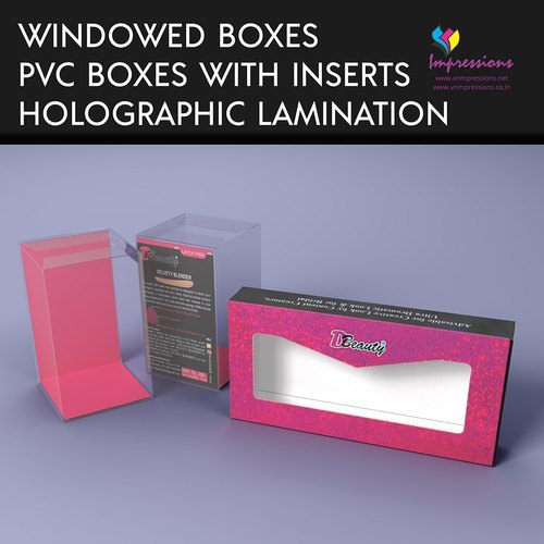 Pvc Sleeve Windowed Boxes