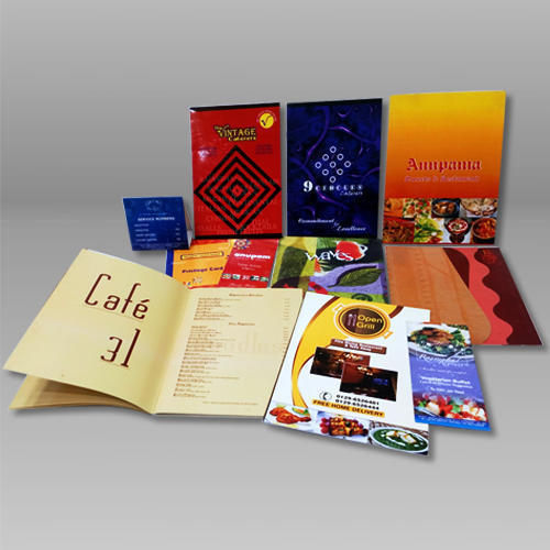 Takeway Menu Cards Printing