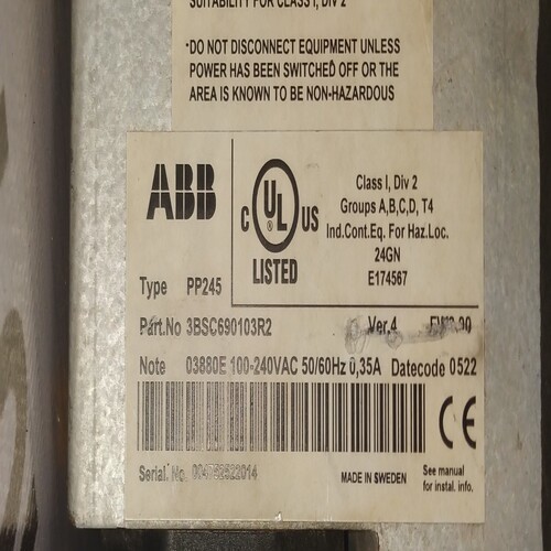 Abb Pp245 Hmi
