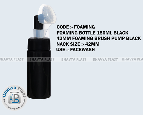 Foaming Bottle Black Capacity: 150Ml Milliliter (Ml)