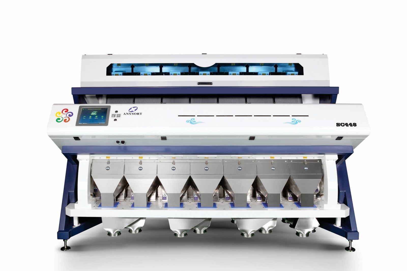Automatic Ccd Rgbw Rice Color Sorter Machines