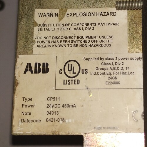 Abb Cp511 Hmi