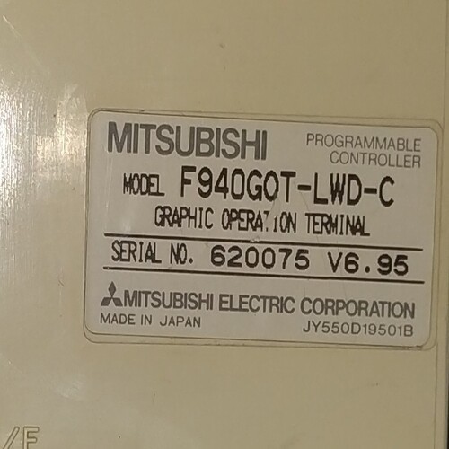 Mitsubishi F940g0t-lwd Hmi