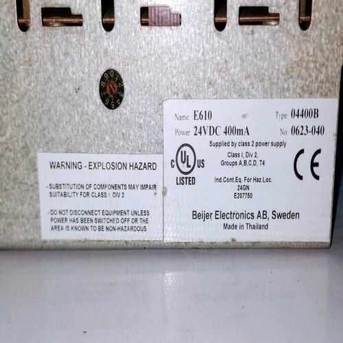 Beijer E1071 07918b Hmi