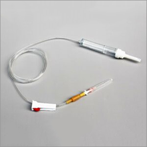 Infusion Set Without Air Vent Bulb Latex - PVC Material, White Color | Highly Flexible, Leak Resistant, Kink Resistant, Durable