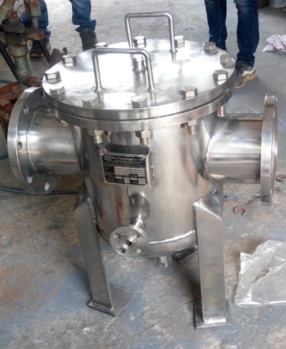 Ss Filter Housing - Stainless Steel, 25x20x15 Inches | Cylindrical Shape, 0.2 To 6000 Micron Mesh, Air, Gas, And Liquid Filtration