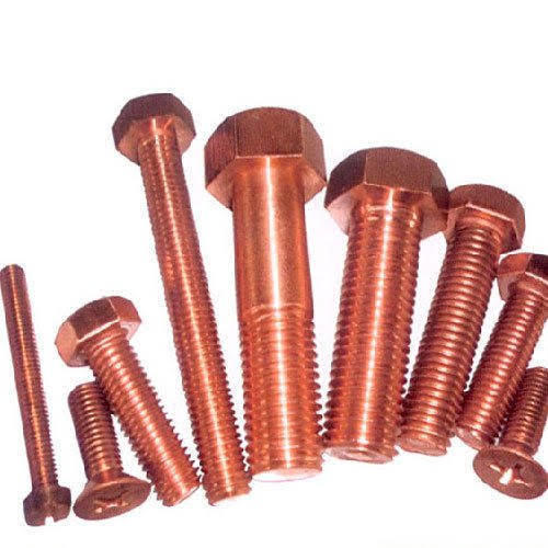 Copper Fasteners - Metric Hex Head Fasteners, Various Sizes and Lengths