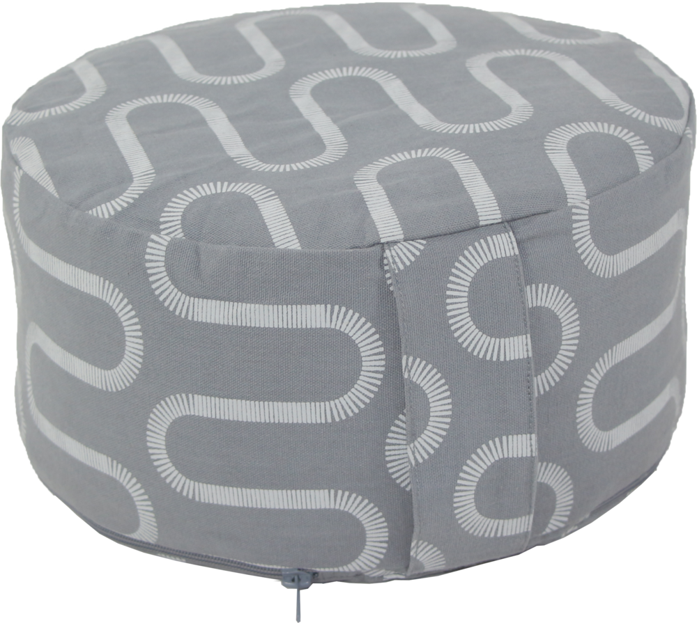 100% Cotton Full Printed Yoga Meditation Cushions Non Pleated