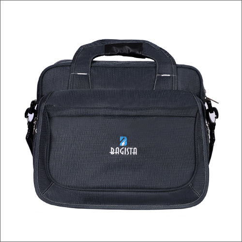 Black Office File Messenger Bag