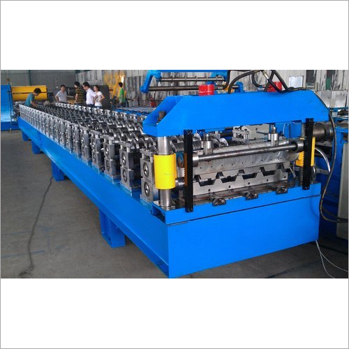Automatic Industrial Floor Deck Panel Machine