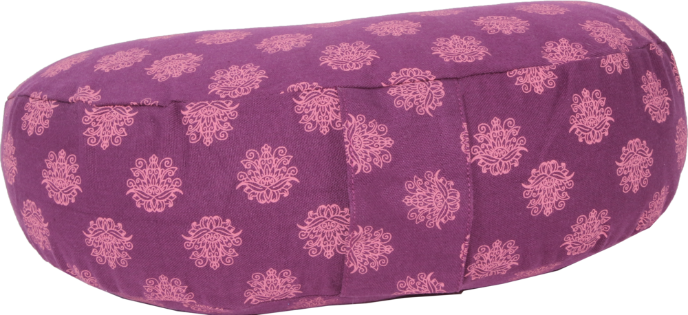 Customized Color Meditation Crescent Cushion