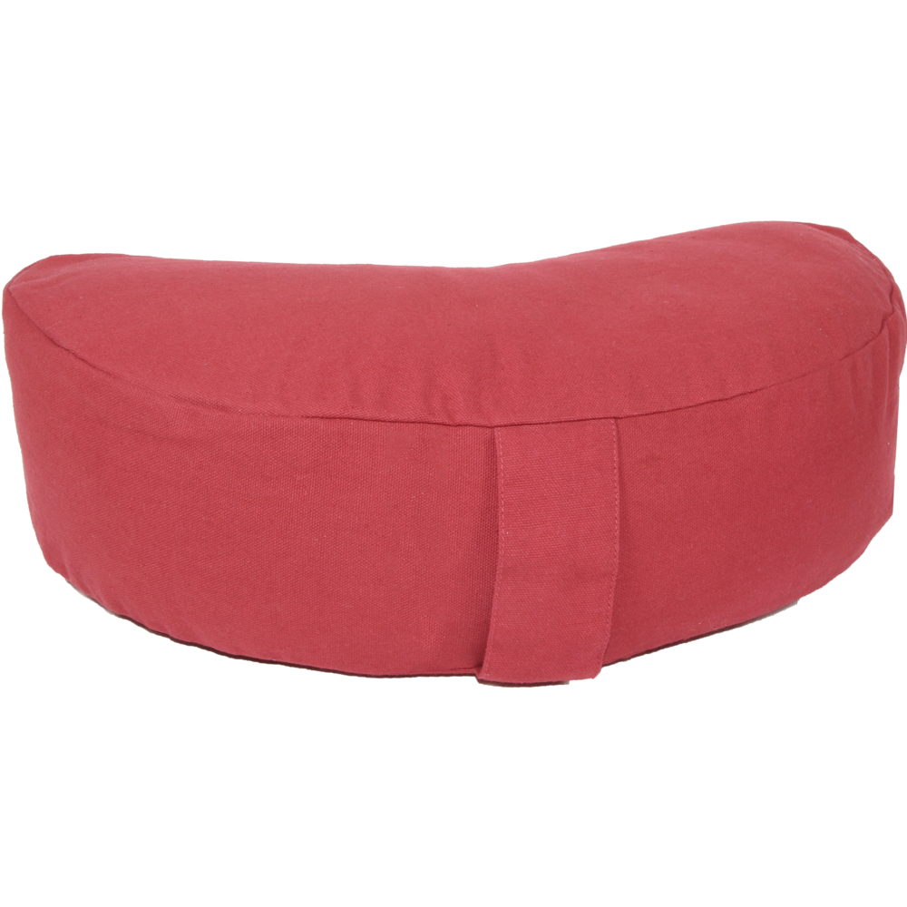 Red Classic Crescent Cushion