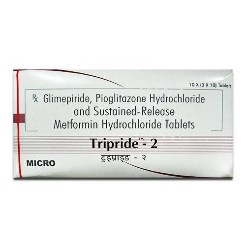 Glimepiride Metformin Pioglitazone Tablet Recommended For: By Physician