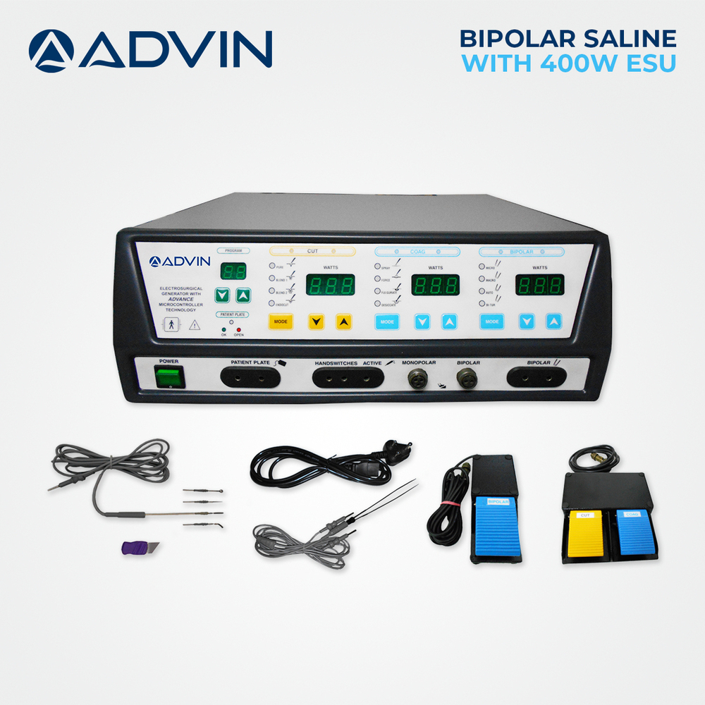 Bipolar Saline With 400W Esu - Operating Type: Manual