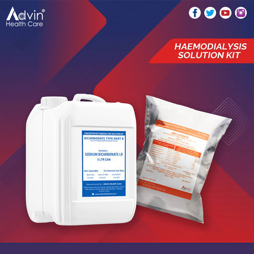 Haemodialysis Solution Kit Real-time Operation: Yes