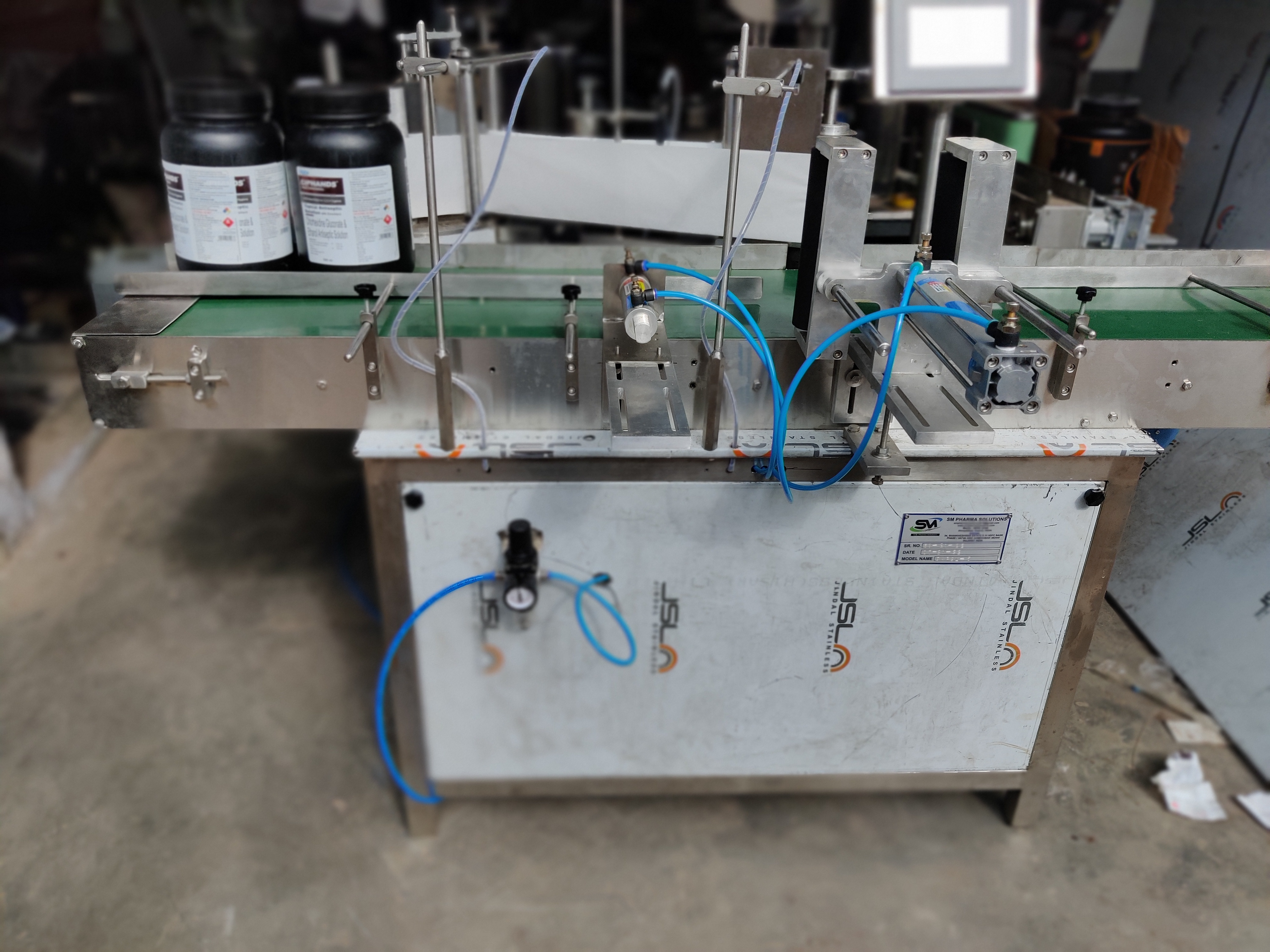 Automatic Sticker Labeling Machine - Durable Stainless Steel, Compact Design , Efficient High-speed Label Application