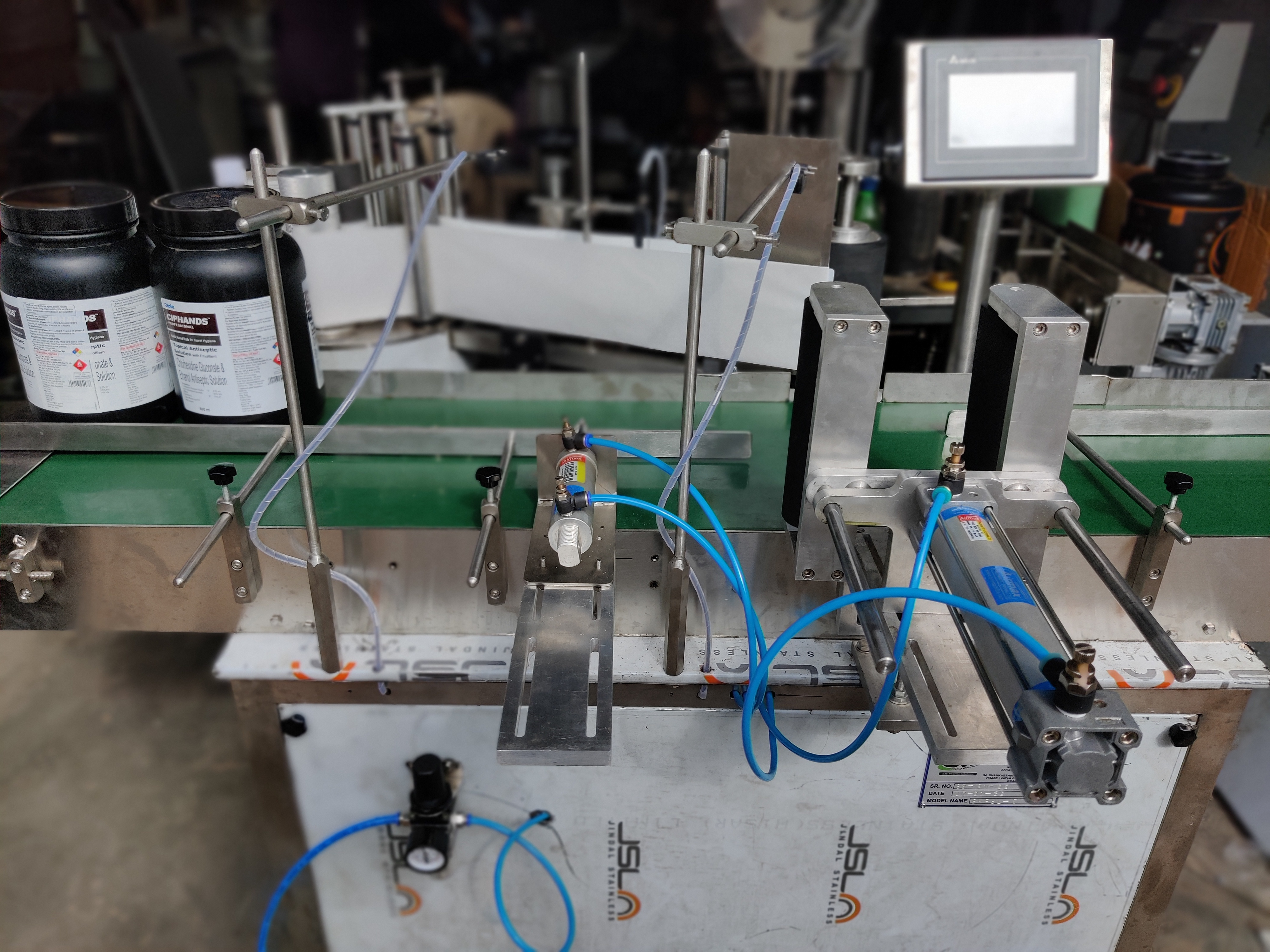 Automatic Sticker Labeling Machine - Durable Stainless Steel, Compact Design , Efficient High-speed Label Application