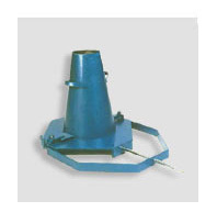 Slump Test Apparatus - Truncated Cone 300mm Height, Blue Color | Automatic Operation, Electric Power Supply, Laboratory Use