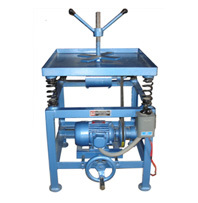 Vibrating Table - Iron and Steel Material, AC Power Supply 230V | Ideal for Soil, Cement, and Concrete Mixing