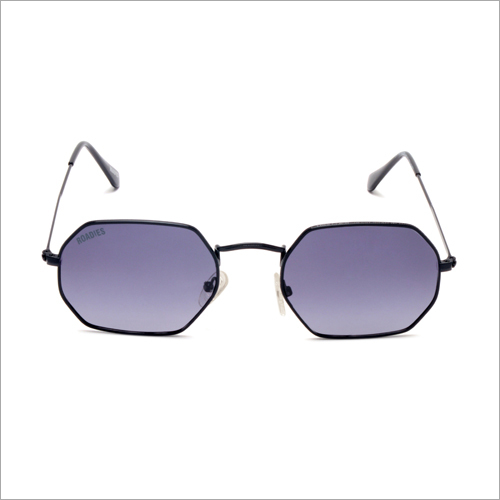Octagonal Polarised Sunglasses - Black Pc Frame Uv400, Polarized Fashion Eyewear For Men And Women