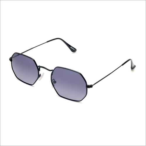 Octagonal Polarised Sunglasses - Black Pc Frame Uv400, Polarized Fashion Eyewear For Men And Women