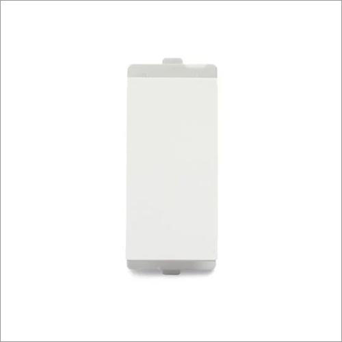 6A 1 Way Switch - White Color | Suitable for Home, Offices & Industrial Use, Simple Design for Efficient Light Control