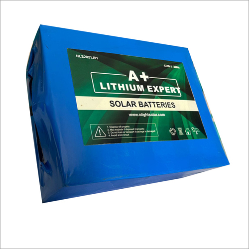 लिथियम एक्सपर्ट सोलर बैटरी
