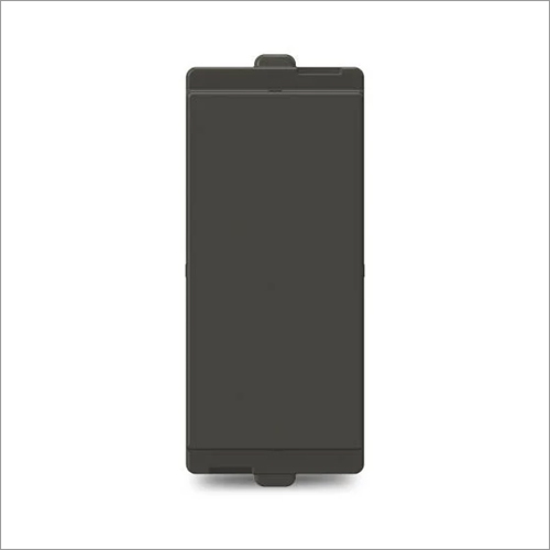 1M Blank Off Unit - Durable Grey Electrical Good | Easy Installation, Long Life, Ideal for Home, Offices, Hotels, and More