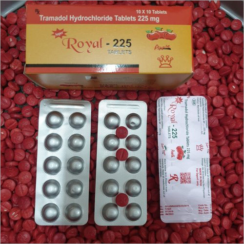 Pain Killer 225 - Tramadol Hydrochloride Tablets, 100 Boxes for Acute Pain Relief and Arthritis Aid
