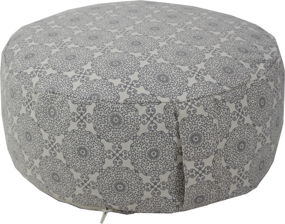 100% Cotton Full Printed Designer Yoga Meditation Cushions Non Pleated