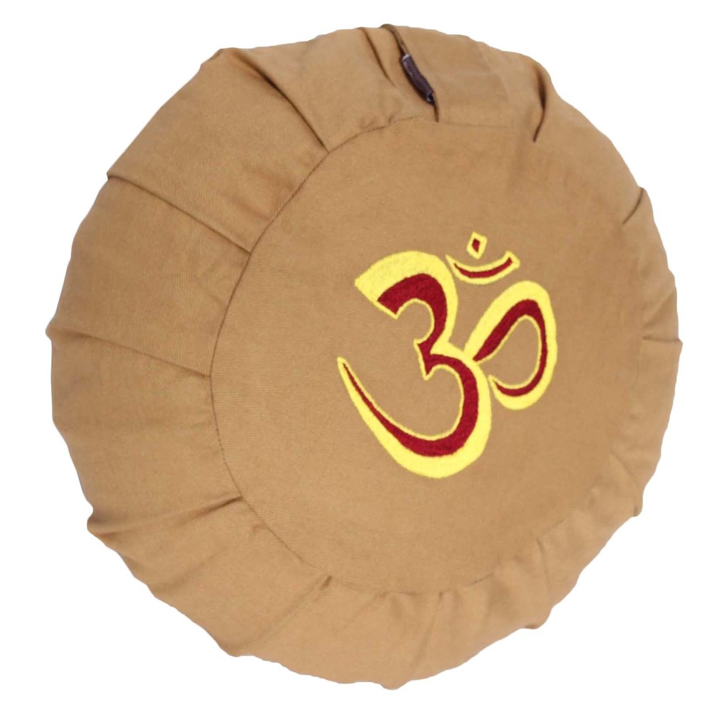Zafu Meditation Cushion - Pleated Dimensions: 38X15 Cm  Centimeter (Cm)