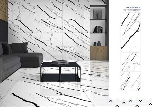 White Porcelain Floor Tiles