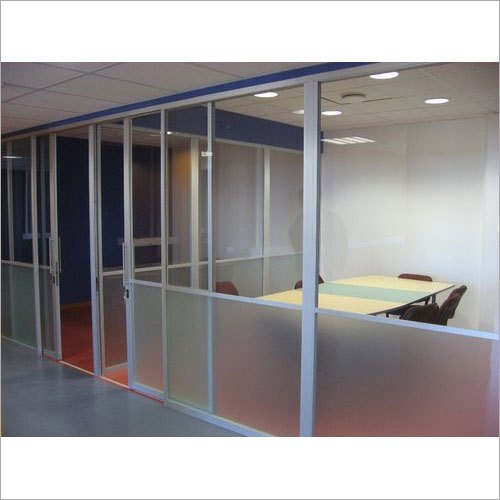 Flat Aluminum Office Partition