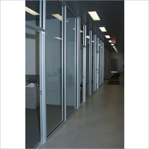फ्लैट एल्युमिनियम डोर पार्टीशन