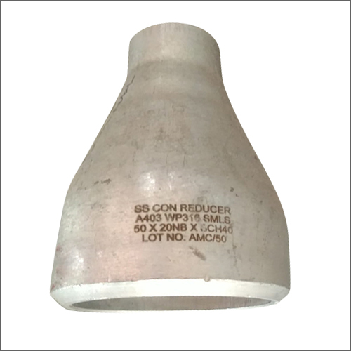 SS Pipe Reducer - Metal & Other Materials | Different Thickness Available in Millimeter (mm) for Versatile Applications