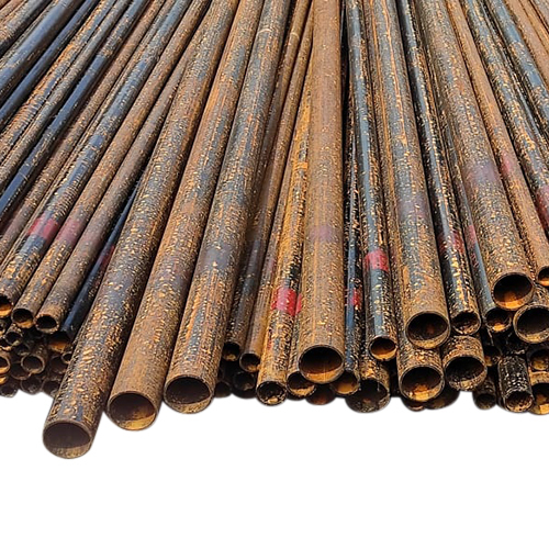 Rusted Ms Pipes - Mild Steel, Different Sizes & Thicknesses Available | Ideal For Fluid, Structure, And Hydraulic Applications