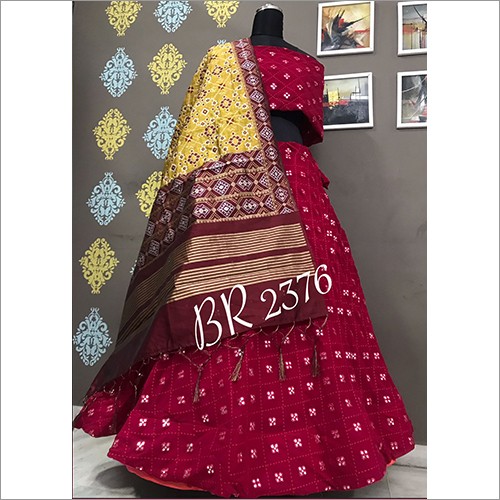 Ladies Georgette Lehenga - Trendy Indian Ethnic Wear | Washable Georgette Fabric, Modern Design