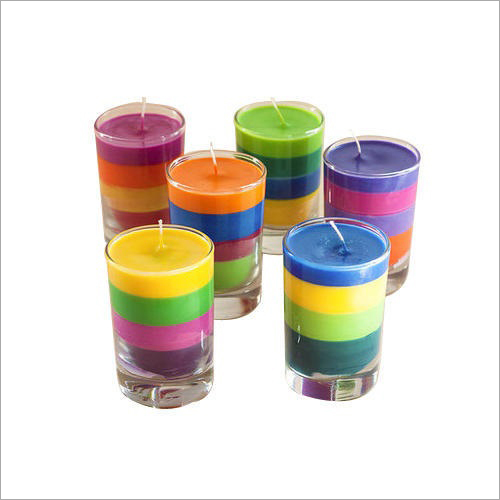 Multi Colour Decorative Candle